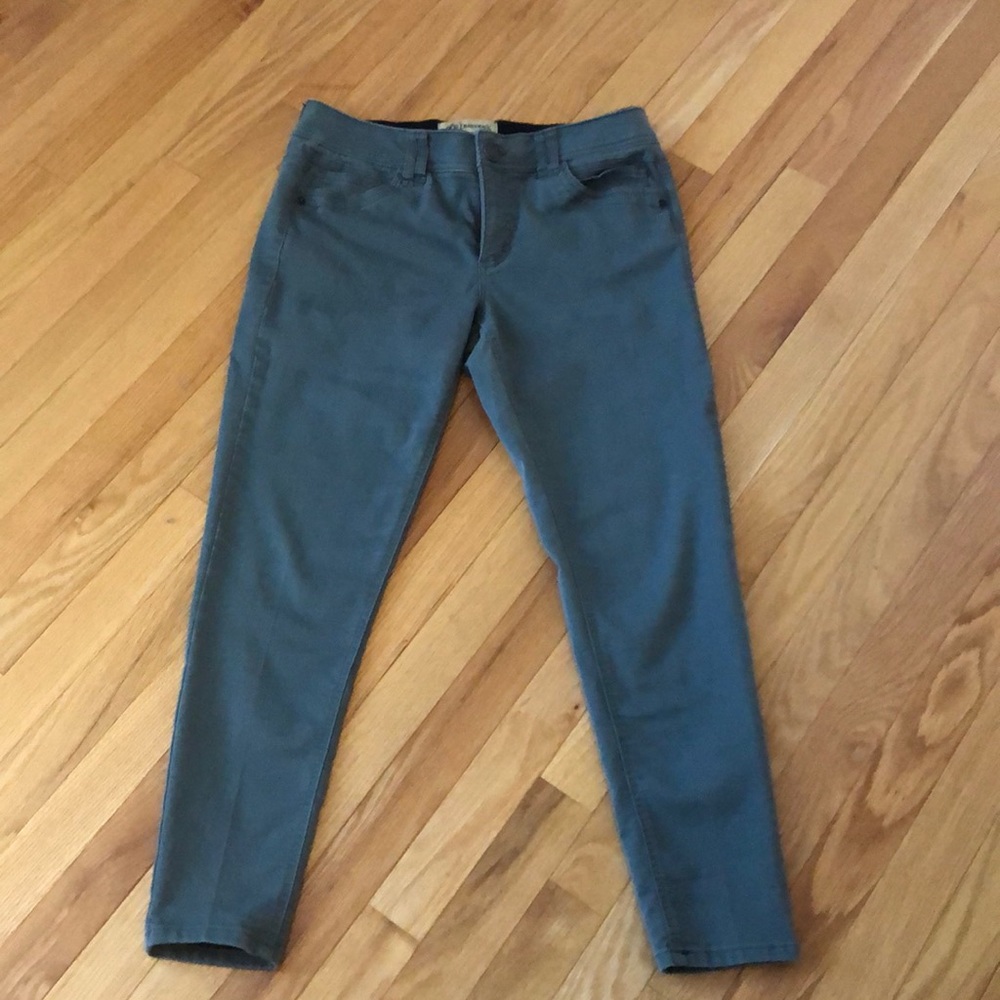 Olive colored jeans from Democracy